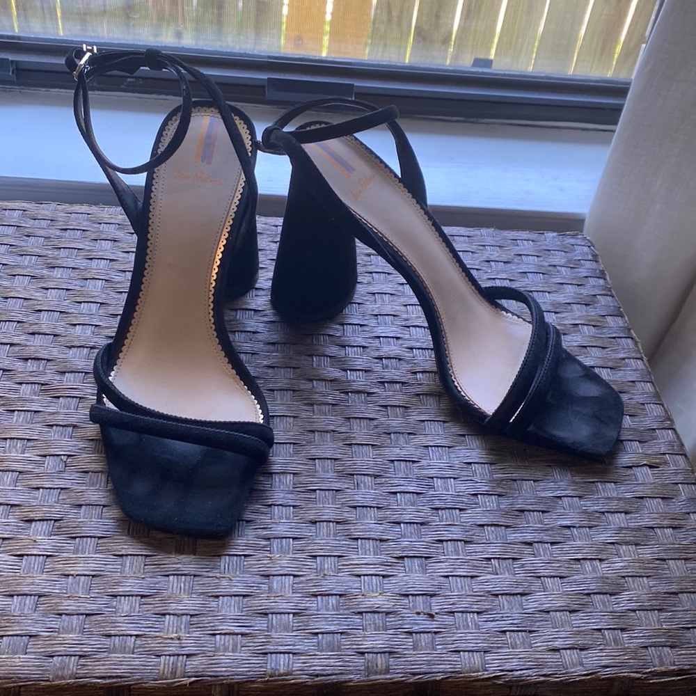 Sam Edelman Kia black suede heels. Worn once